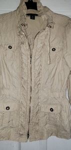 White House Black Market Crinkle jacket